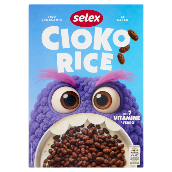 Selex Cioko Rice Riso Croccante al Cacao 375 g