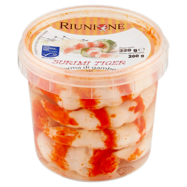 Riunione Surimi Tiger in Salamoia 320 g