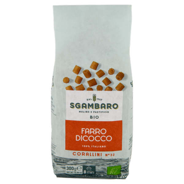 Sgambaro Bio Farro Dicocco Corallini N°32 300 g