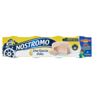 Nostromo Una Goccia D'olio Tonno Pinne Gialle All'Olio Di Oliva 4 x 65 g