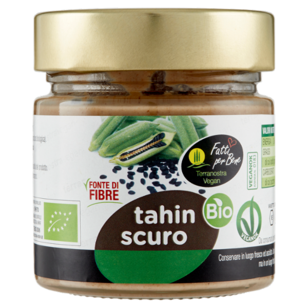 Terranostra Vegan Bio tahin scuro 200 g