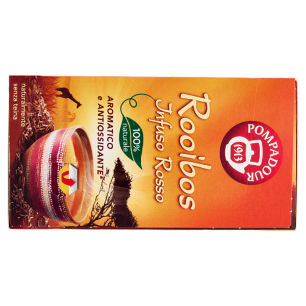 Pompadour Rooibos Infuso Rosso 20 x 1,75 g