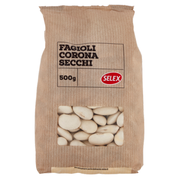Selex Legumi Secchi Fagioli Corona 500 g