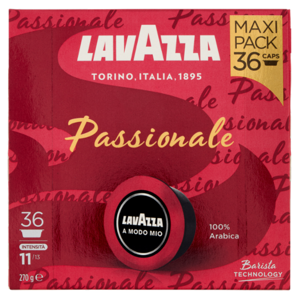 Lavazza A Modo Mio Passionale 36 Capsule 270 g