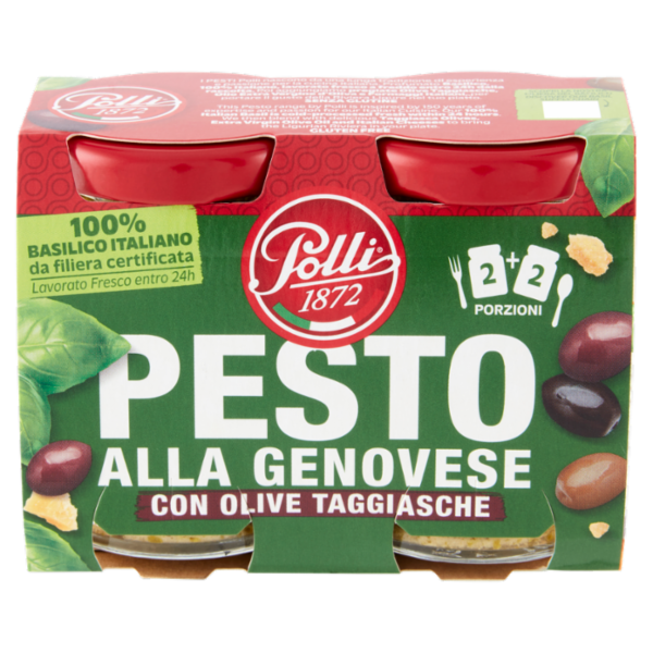 Polli Pesto alla Genovese con Olive Taggiasche 2 x 90 g