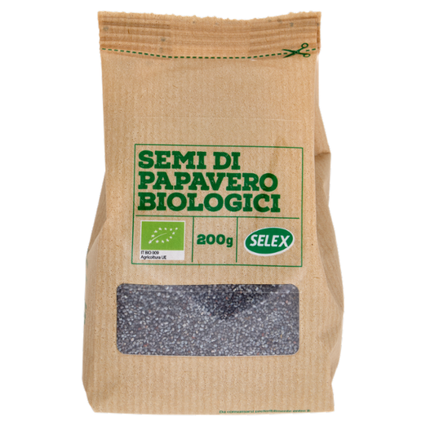Selex Semi di Papavero Biologici 200 g