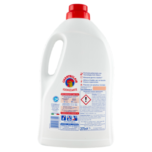 Chanteclair Lavatrice Igienizzante 2070 ml