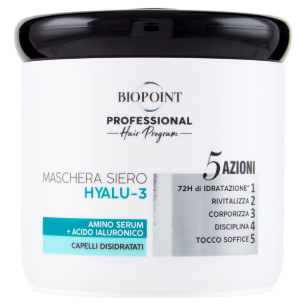 Biopoint Professional Hair Program Maschera Siero Hyalu-3 400 ml