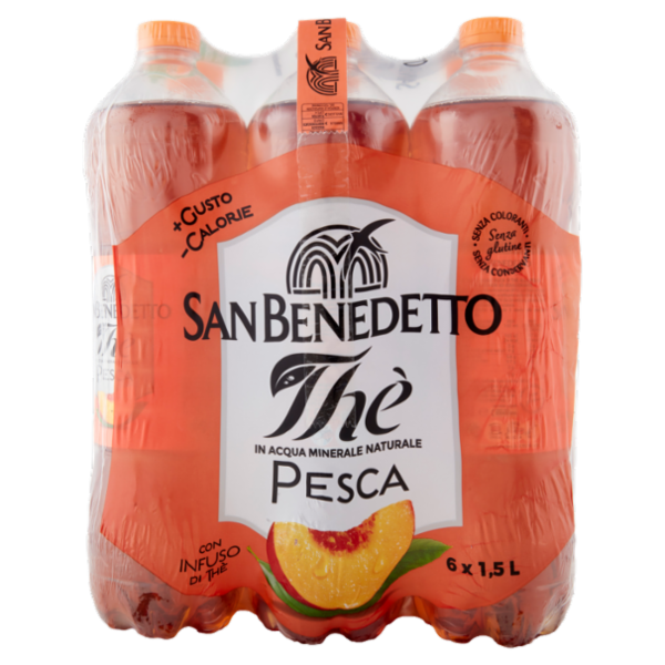 San Benedetto Thè Pesca 6 x 1,5 L