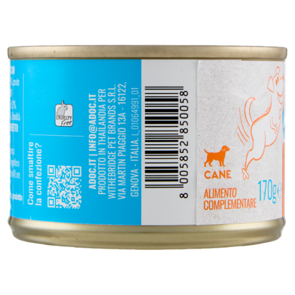 ADoC For Dogs Naturally Premium Filetti di Pollo in Gelatina 170 g