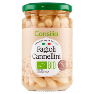 Consilia Fagioli Cannellini Lessati Italiani Biologici 300 g
