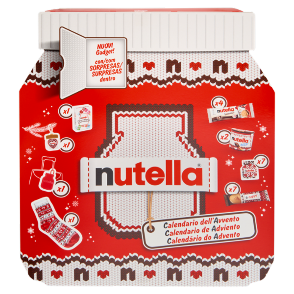 nutella Calendario dell'Avvento 20 pezzi 528 g
