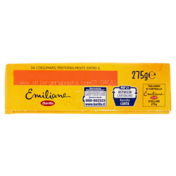 Barilla Emiliane Stelline Pasta all'Uovo 275g