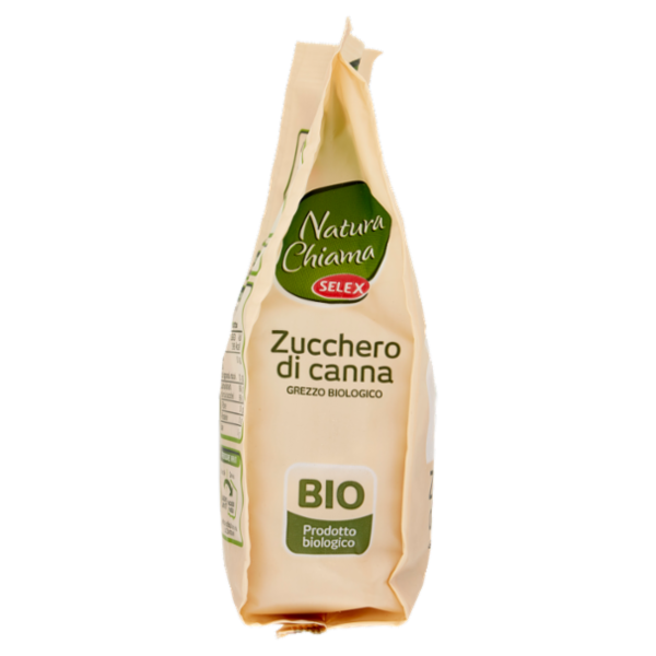 Selex Natura Chiama Zucchero di Canna Grezzo Biologico 500 g