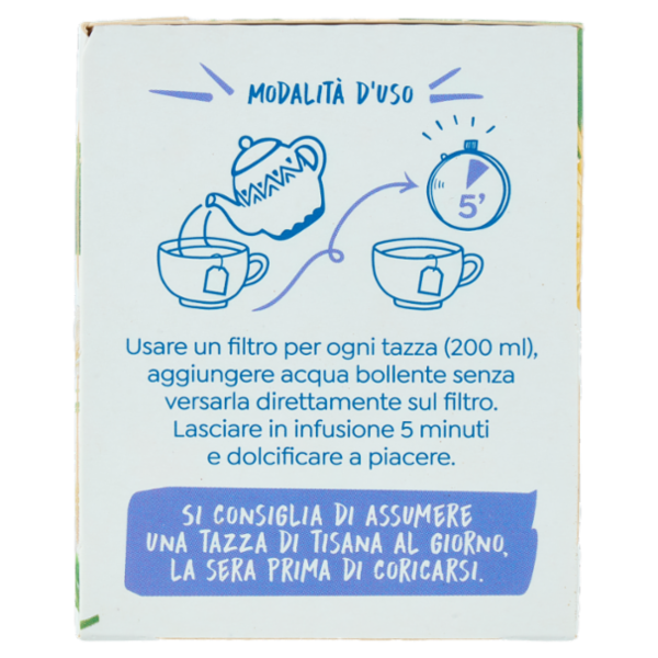 Selex Vivi Bene Tisana Rilassante con Estratto di Melissa 20 Filtri 20 Filtri 32 g