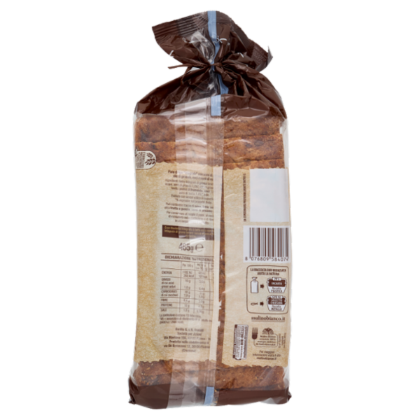 Mulino Bianco Gran Bauletto Integrale con semi e noci 465g