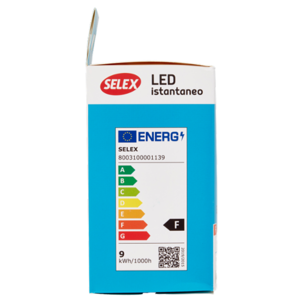 Selex Lampadina Led Goccia E27 9W