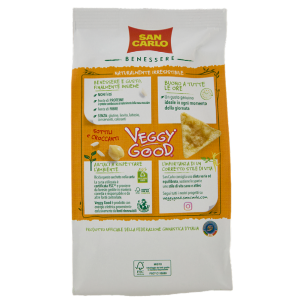 San Carlo Benessere Veggy Good Triangolini con Ceci Croccanti 65 g