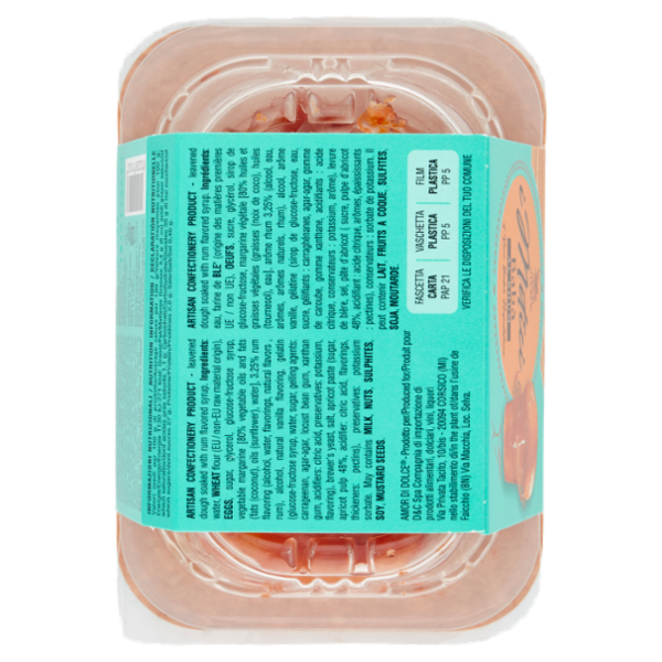 Amor di Dolce i Mitici Babà al Rhum 120 g