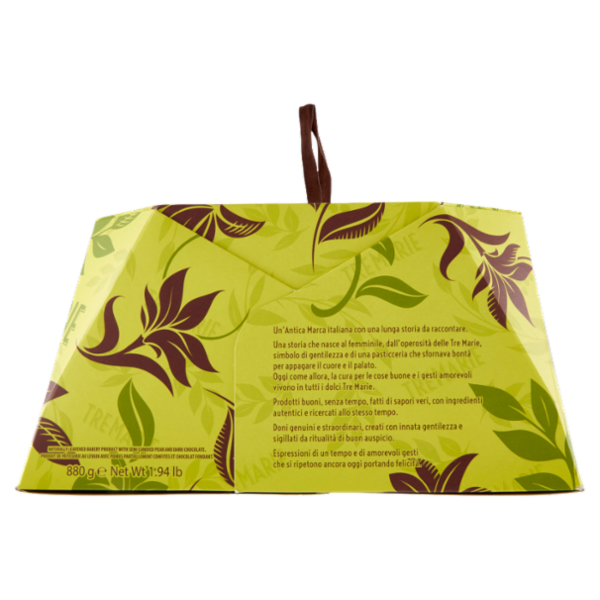 Tre Marie Colomba Pera e Cioccolato 880 g