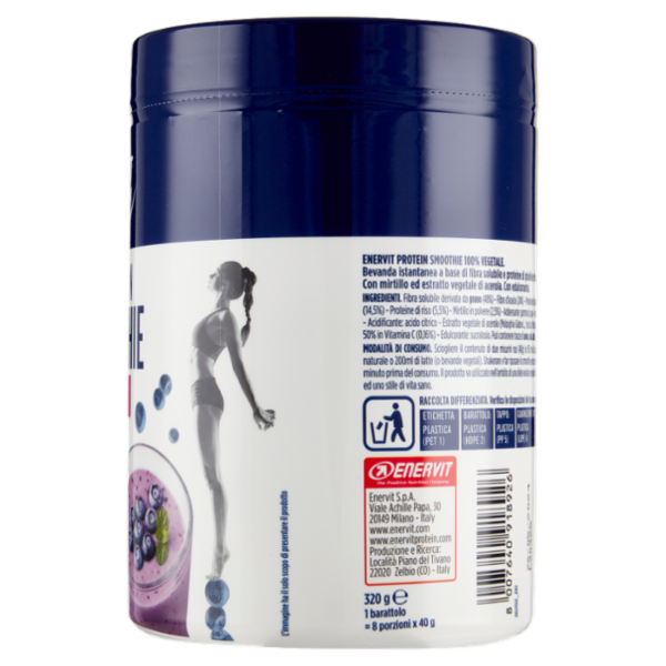 Enervit Protein Protein Smoothie Mirtillo 320 g