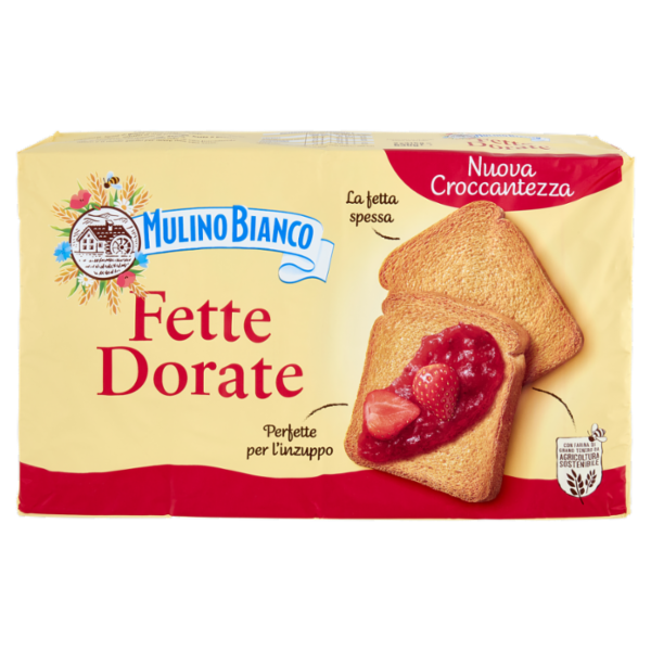 Mulino Bianco Fette Biscottate Dorate 630g