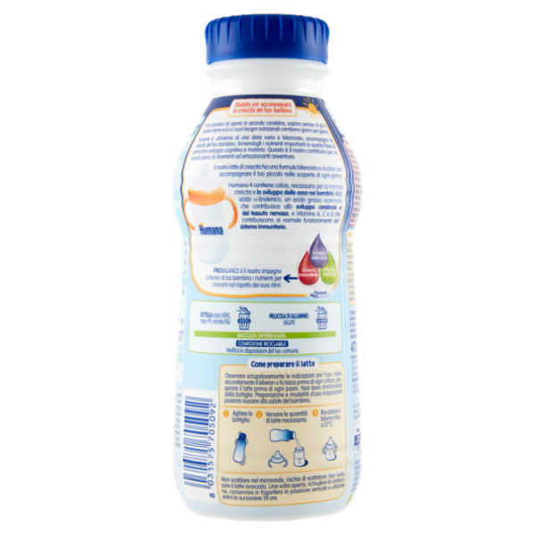 Humana Probalance Piccoli Eroi 4 Latte di crescita 470 ml