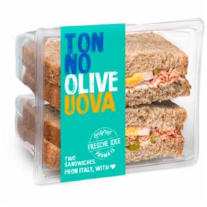 Fresche Idee Panino Farcito Con Tonno, Olive E Uova 160 G