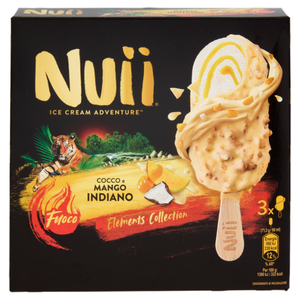 NUII Cocco e Mango Indiano 3x71,3g