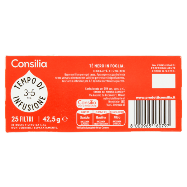 Consilia The Classico 25 Filtri 42,5 g