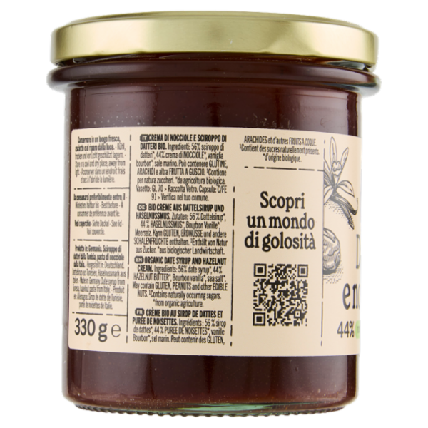 KoRo Crema di Datteri e nocciole Bio 330 g