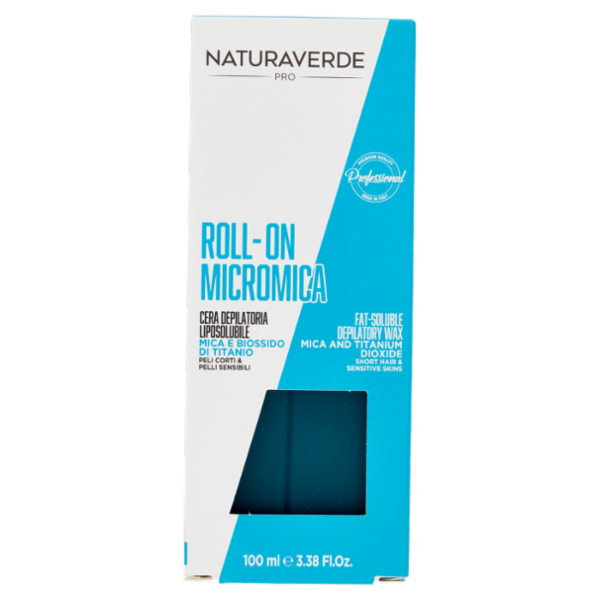 Naturaverde Pro Roll-On Micromica Cera Depilatoria Liposolubile 100 ml