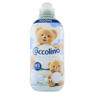 Coccolino Ammorbidente Concentrato Delicato & Soffice Nuvola Di Cotone 45 Lavaggi 952 Ml
