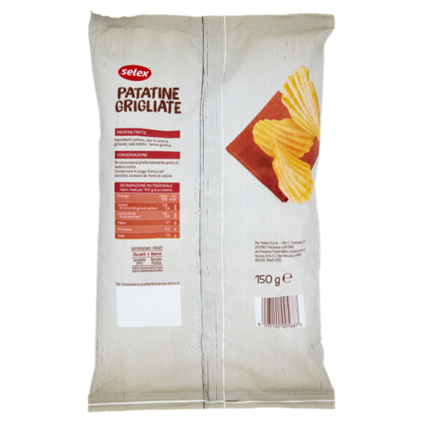 Selex Patatine Grigliate 150 g