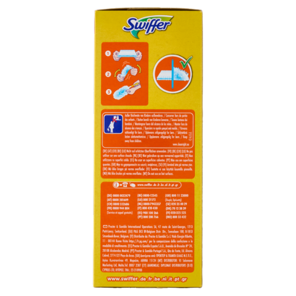 Swiffer Duster Cattura Polvere - Ricarica 18 Piumini per spolverare
