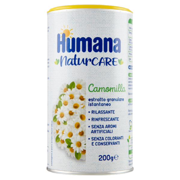 Humana NaturCare Camomilla estratto granulare istantaneo 200 g