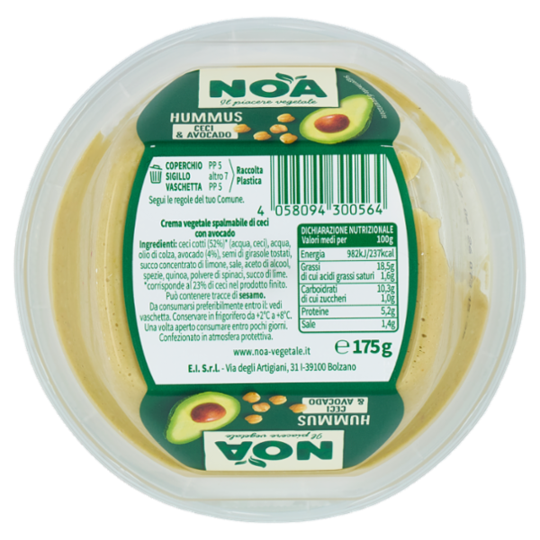 Noa Humms Ceci & Avocado 175 g