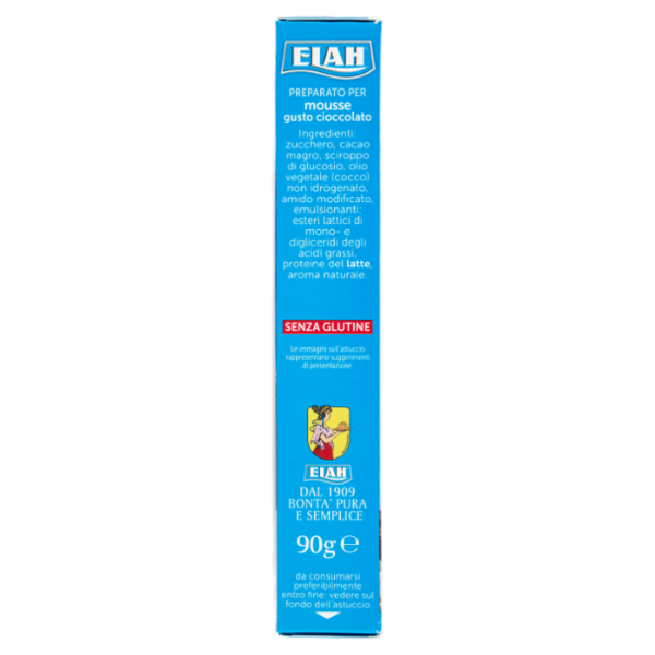 Elah Peparato per mousse gusto cioccolato 90 g