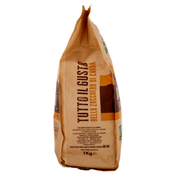 Italia Zuccheri Oro del Tropico Zucchero Grezzo di Canna 1 kg