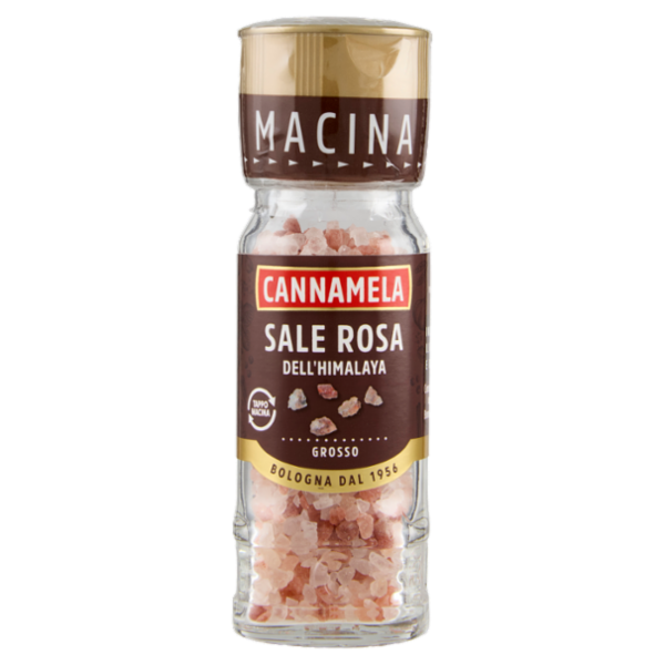 Cannamela Macina Sale Rosa dell'Himalaya Grosso 60 g