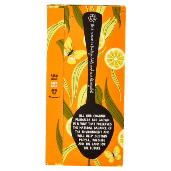 CUPPER Happy Mondays Infuso Bio con Limone, Zenzero e Pepe Nero, Tisana Speziata, 20 Bustine 45 g