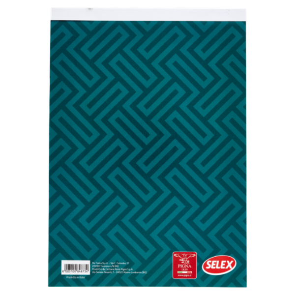 Selex Blocco Formato A4 70 Fogli 60 g Quadretti 5 mm