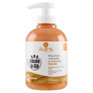 Alama Professional S.O.S. Color & Go Maschera Nutriente e Colorante Dorato 300 Ml