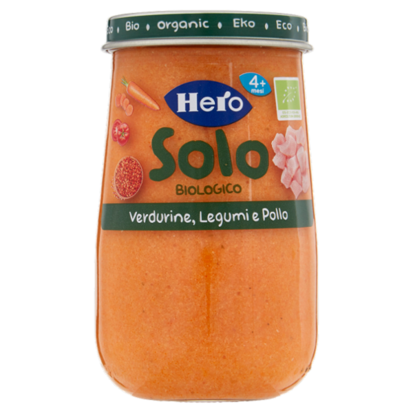 Hero Solo Verdurine, Legumi e Pollo 190 g