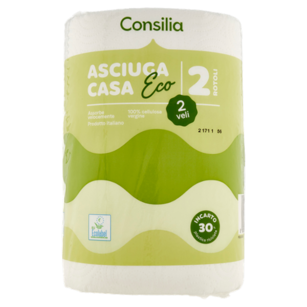 Consilia Asciuga Casa Ecologico 2 Veli 2 rotoli