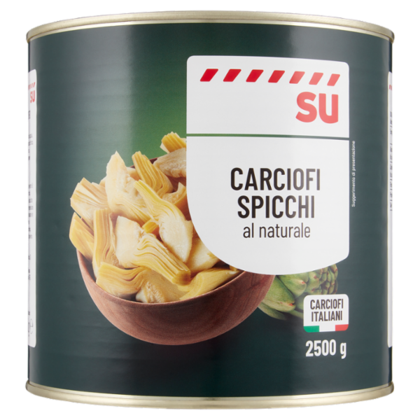 Sù Carciofi Spicchi al Naturale 2500 g
