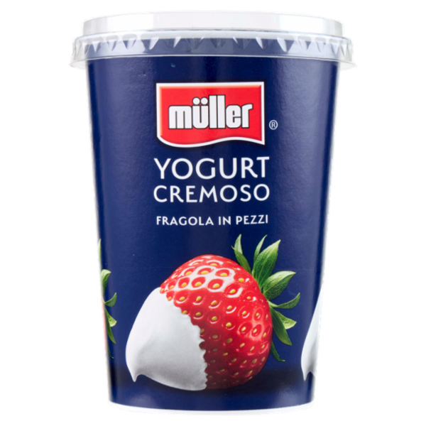müller Yogurt Cremoso Fragola in Pezzi 500 g
