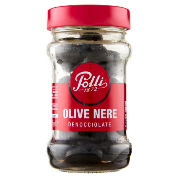 Polli Olive Nere Denocciolate 85 g