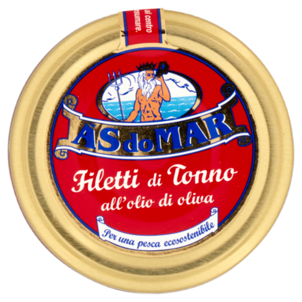 Asdomar Filetti di Tonno all'olio di oliva 130 g