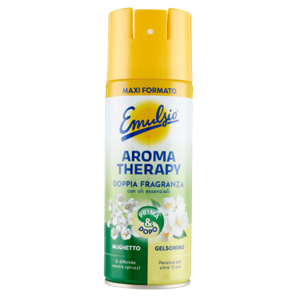 Emulsio Aroma Terapy Doppia Fragranza Mughetto Gelsomino 350 ml